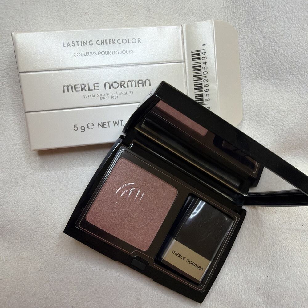 SEE DETAIL Merle Norman Lasting Cheek Color SWEET BLOSSOM NEW IN BOX